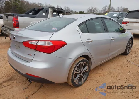 2016 Kia Forte Ex from USA, damaged, VIN KNAFX4A80G5447553